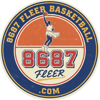 86-87 Fleer Basketball logo
