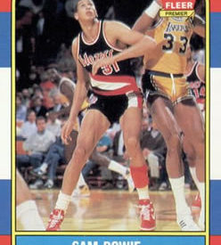 1986 fleer basketball #13 sam bowie