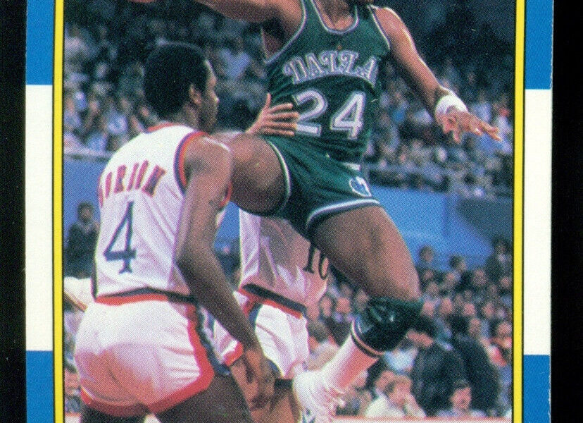 1986 Fleer Basketball Mark Aguirre Rookie Card
